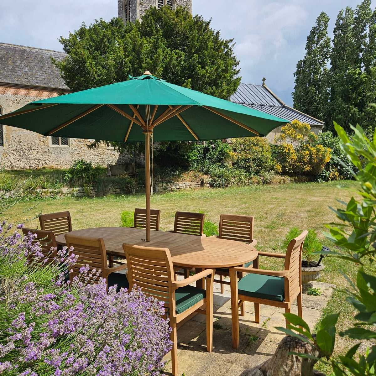 Teak Oval Dining Set: The Perfect Addition to Your Outdoor Space