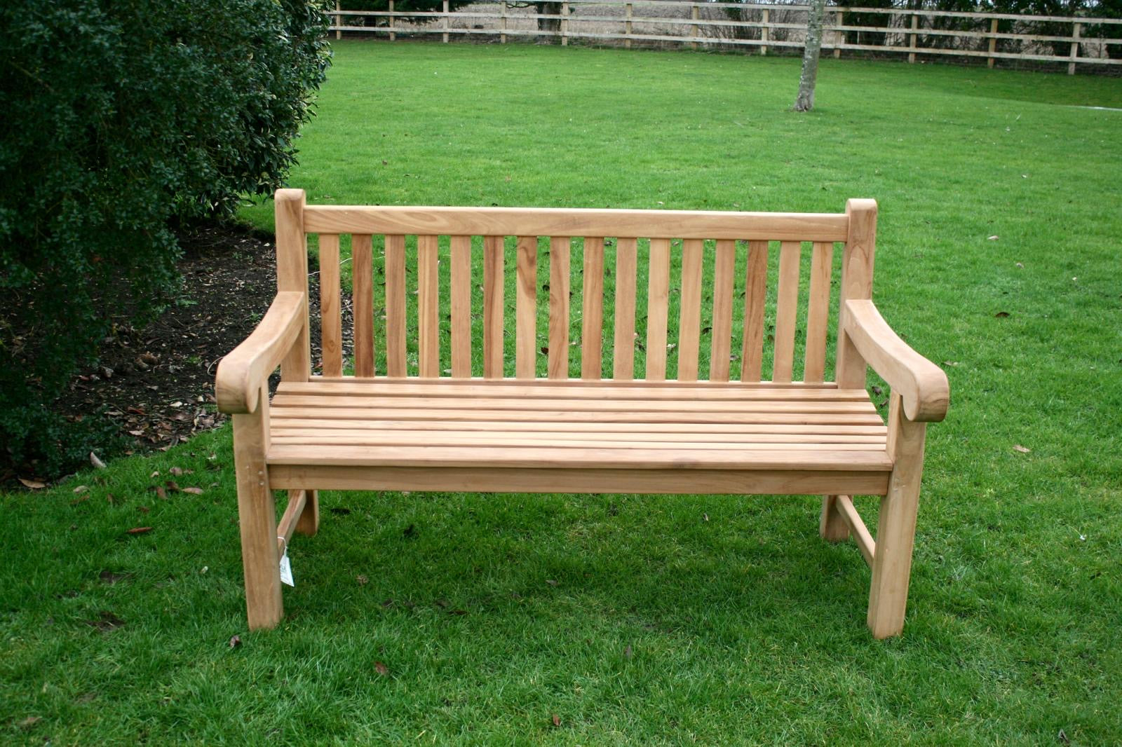 Salisbury Teak Wood Garden Bench | 3 Seater
