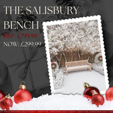 Salisbury Teak Wood Garden Bench | 4 Seater
