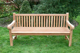 Salisbury Teak Wood Garden Bench | 4 Seater