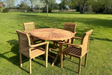 The Santorini Dining Set (4 Seater)