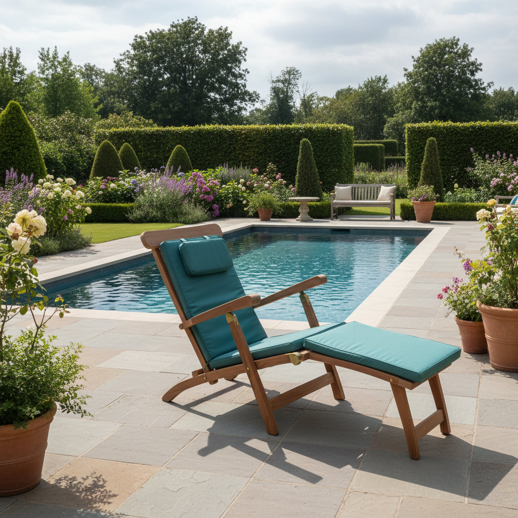 Capri Teak Steamer Chair