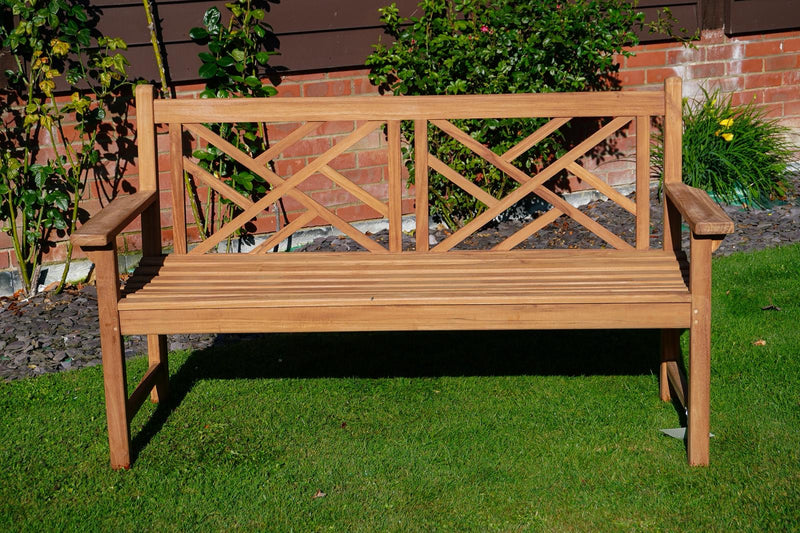 Mayfair Teak Bench | 3 Seater