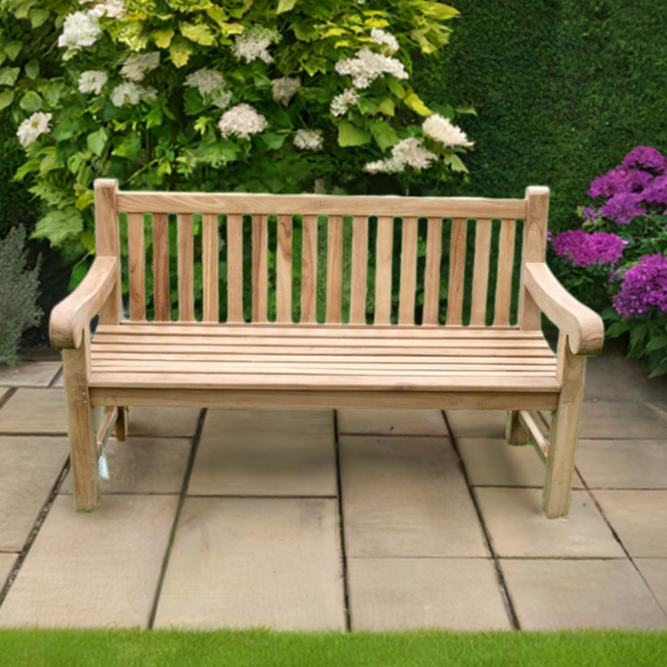 Regency Teak Wood Garden Bench | 3 Seater