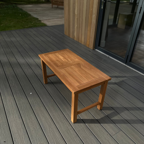 Fixed Teak Coffee Table