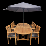 Heritage Teak Dining Collection (6 Seater)