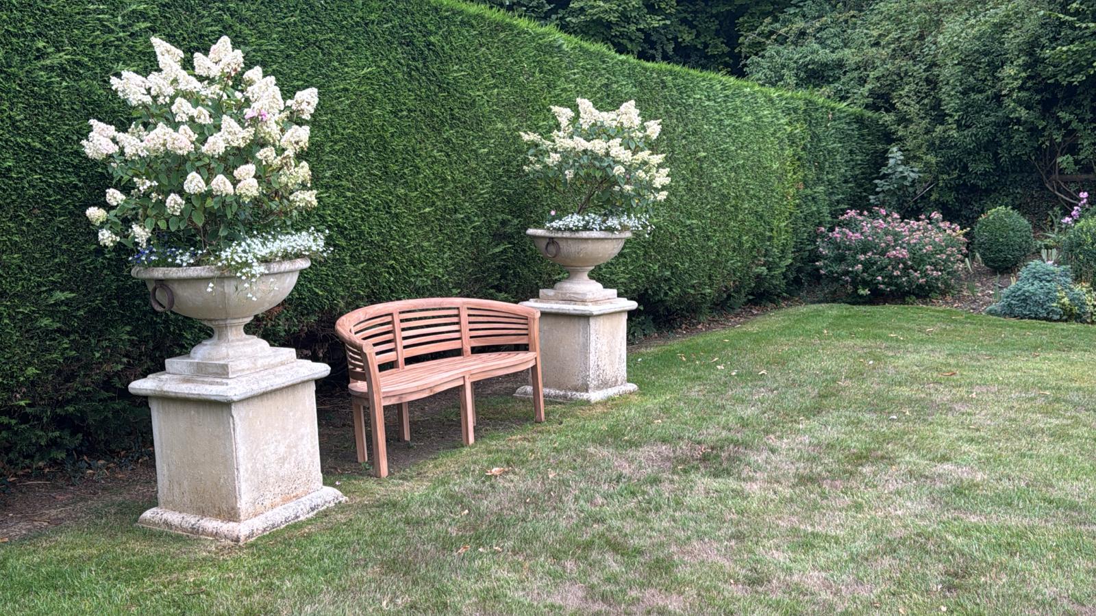 Churchill Teak Wood Garden Bench | 3 Seater