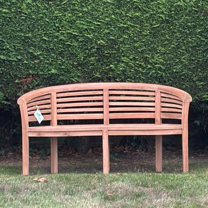 Churchill Teak Wood Garden Bench | 3 Seater