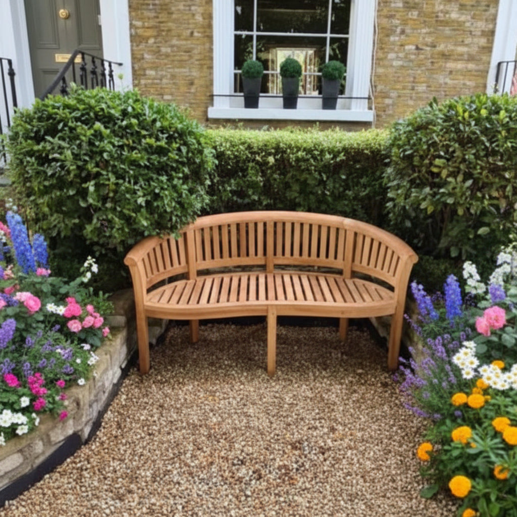 George Washington Teak Wood Outdoor Coffee Set | 4 Piece