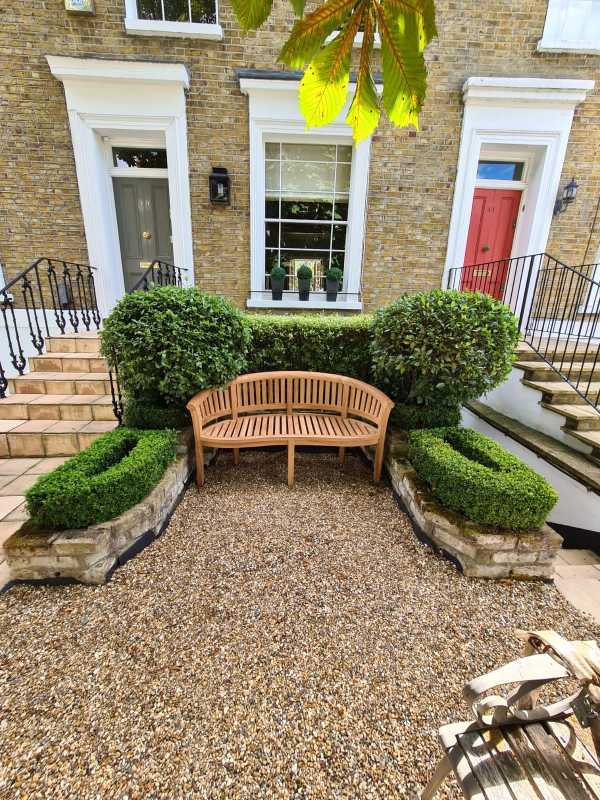The George Washington Bow Bench For Outdoor