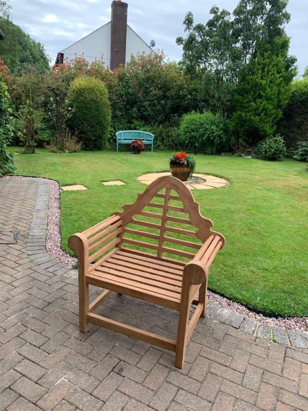 Teakwood Luytens Armchair