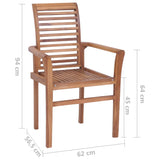 Heavy Duty Heritage Teak Garden Dining Set